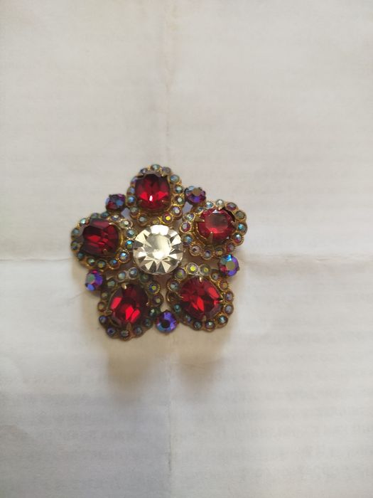 Брошь  винтаж Чехословакия