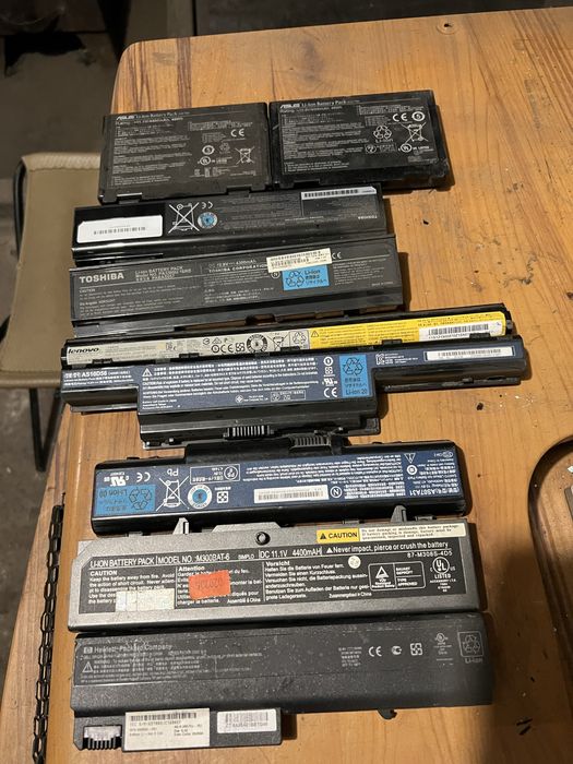 Батарейки на ноутбук