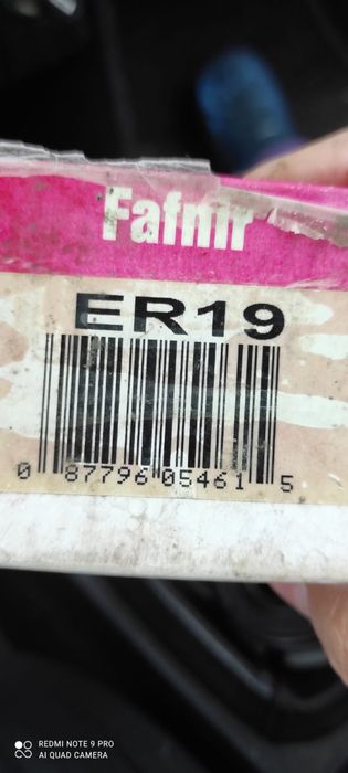 Лагер TIMKEN/Fafnir ER 19