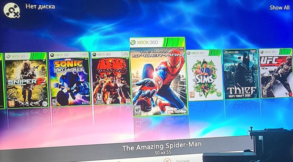 Xbox 360 slim. Прошит.