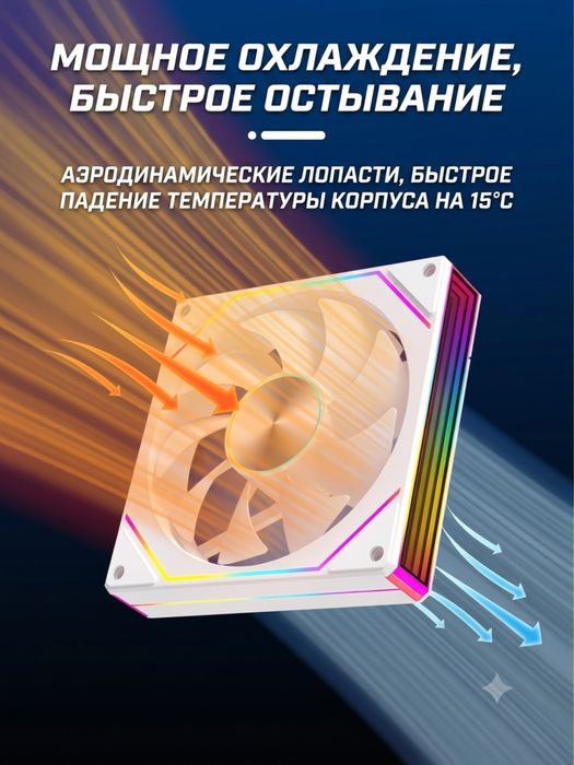 ARGB Кулер/вентилятор для ПК/Компьютера
