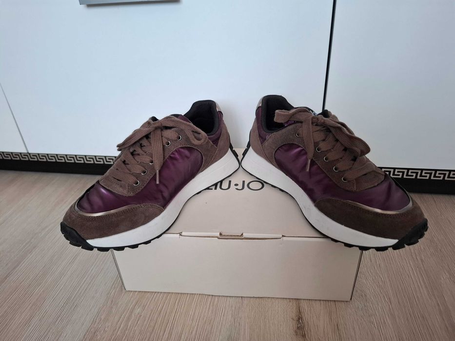 Маратонки в кафяво Lio jo