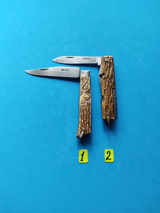 Редки колекционерски модели джобни ножки PRADEL.