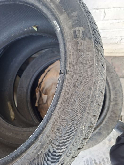 Шины б/у continental 255/45r20