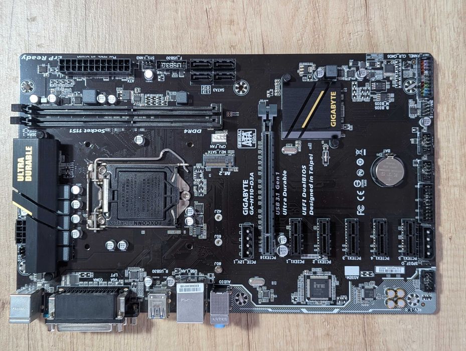 Placa de baza Gigabyte H110-D3A, LLA 1151, DDR4,