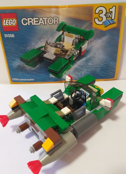 Катер, лего,   Lego