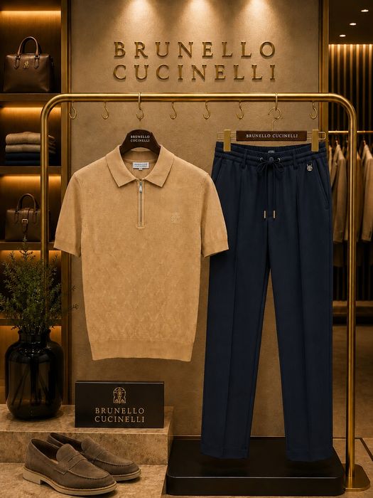 Compleu Loro Piana Zegna Brunello Cucinelli Kiton Hermes Lv