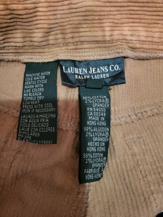 Оригинал джинсы вельвет Ralph Lauren