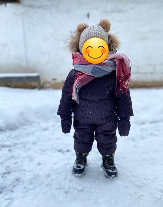 Детский зимний комбинезон