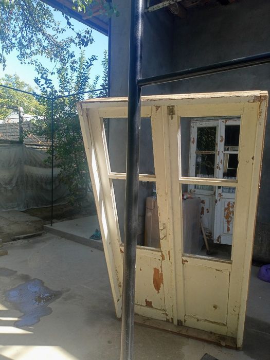 Эски эшик ромлар сосна дарахтидан бакувват жудаям Яна глухойиям бор1та