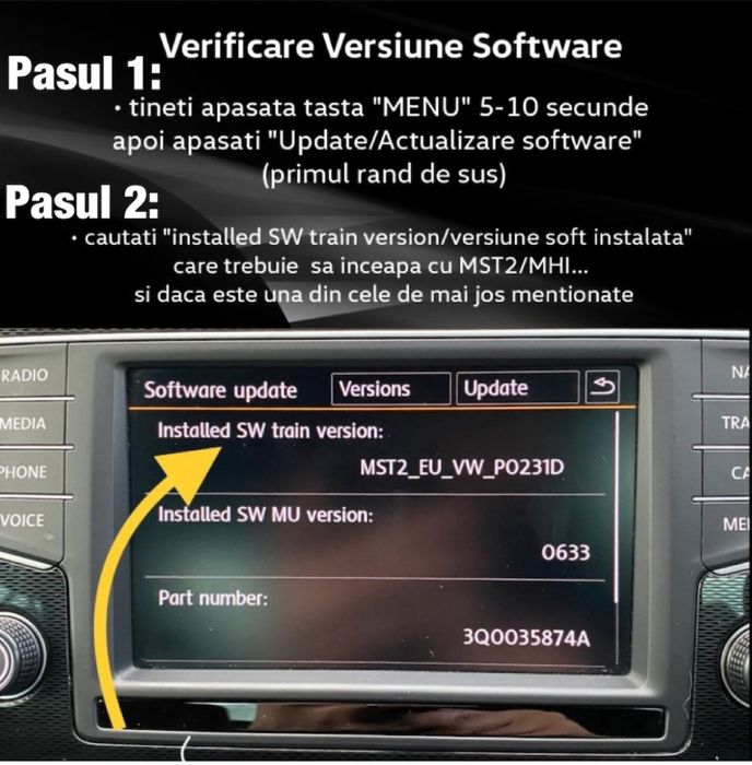 Activare Carplay Android auto Audi Vag Vw , Skoda , Seat , Golf7, Pass
