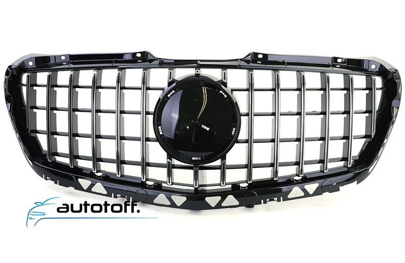 Grila compatibila cu Mercedes Sprinter W906 Facelift (14-17) Panamericana Crom Design