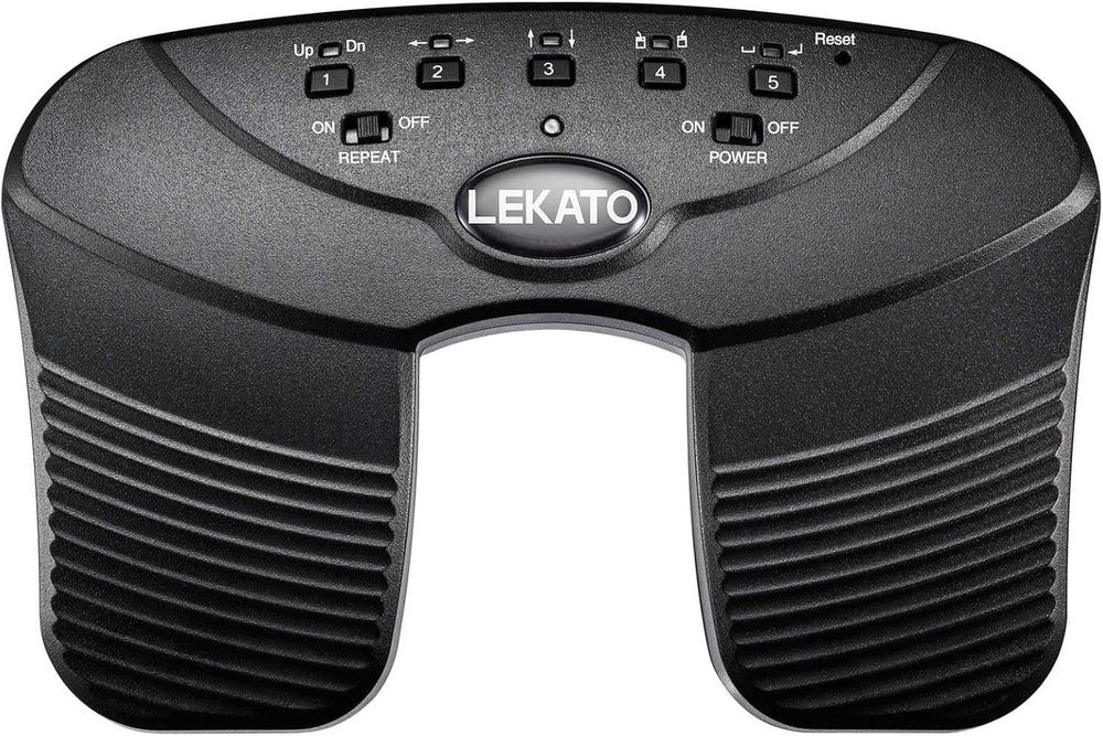 LEKATO Bluetooth педал за обръщане на страници