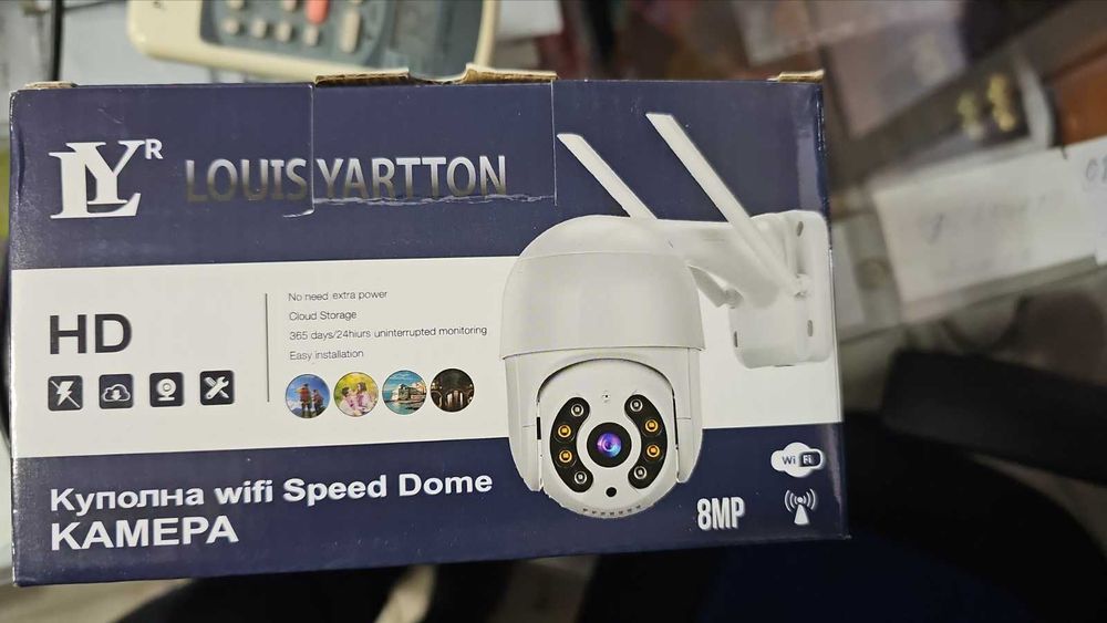 Icsee Куполна (Speed Dome) IP камера WIFI 8MP LY-005