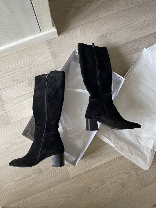 Дамски ботуши на ток