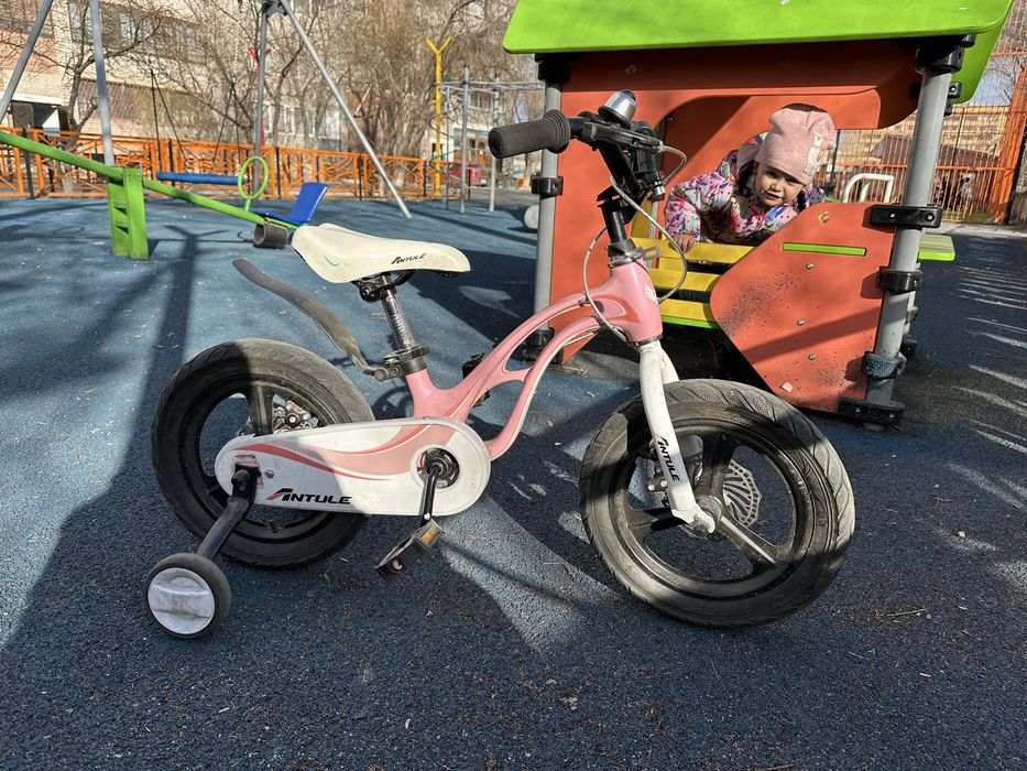 Детский велосипед девочке розовый