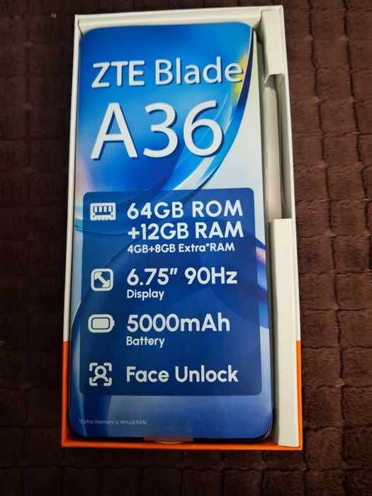 Новый в упаковке смартфон