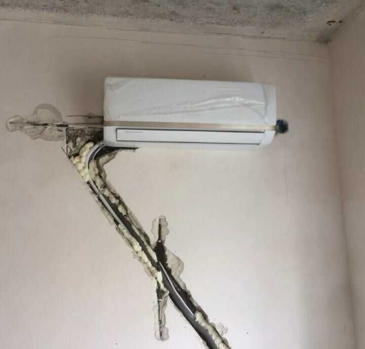 Установка кондиционера