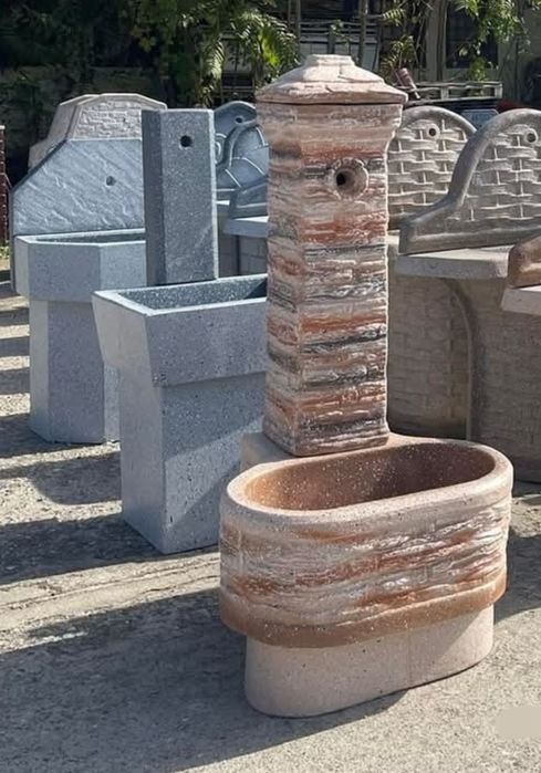 Масивни бетонови мивки за двора и градината