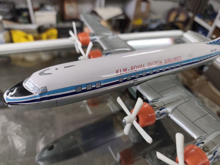 Ламаринена играчка самолет DAIYA TERAI TOYS CO. JAPAN
