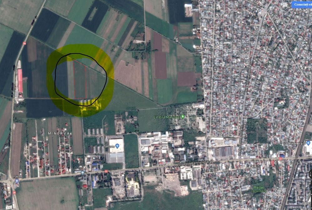 DIRECT PROPRIETAR - Teren Lotizat 26.250 mp  (78 loturi) COMPACT Minerva