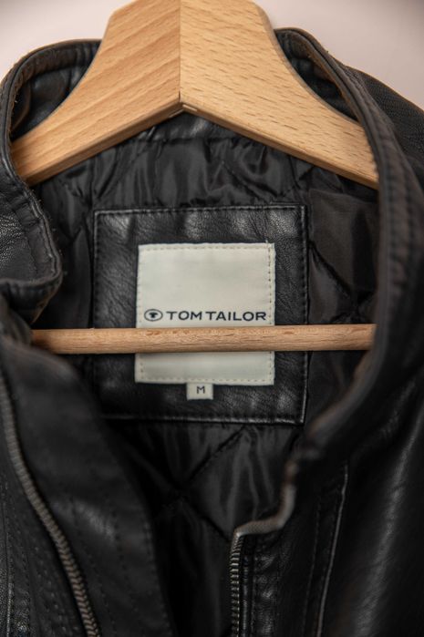 Кожено яке Tom Tailor размер M