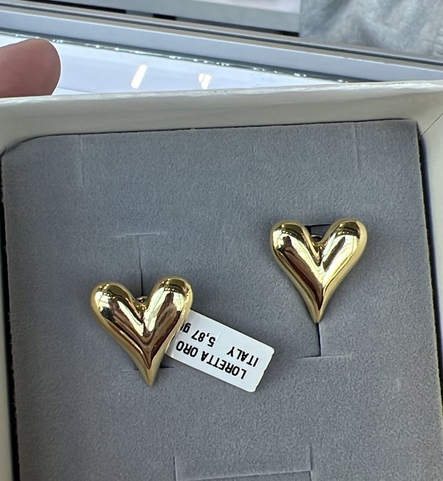 Золотые сережки