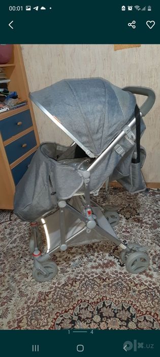 Продам коляску лёгкую и дождевик