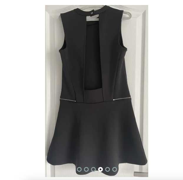 Rochita Zara neagra scurta femeie 36 S