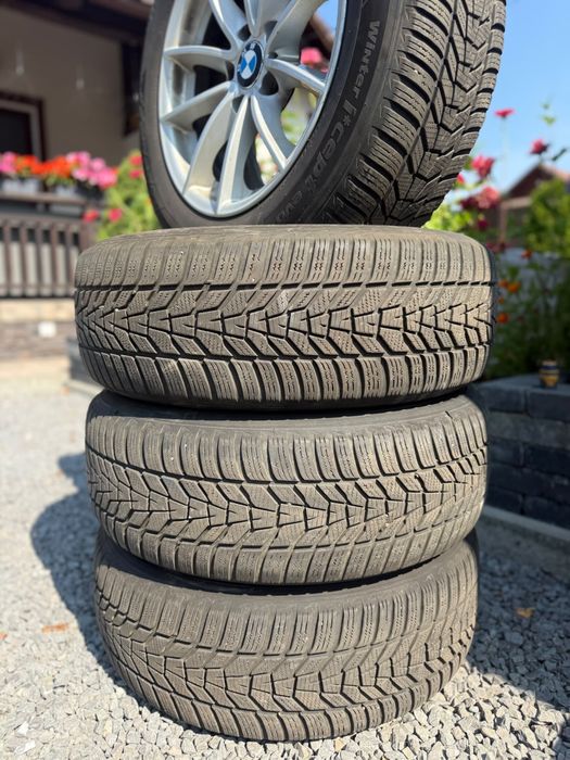 Roti cu anvelope  de Iarna BMW X1 X2 X3 X4 X5 Seria 3 Seria 5 225/60 R17 Hankook DOT23