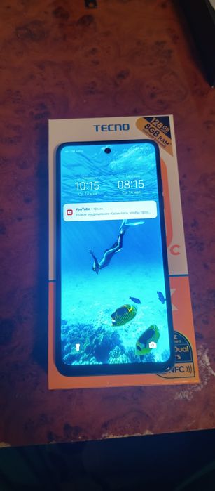 Tecno spark 20c sotiladi, yaxshi holatda