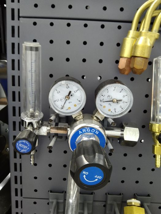 Регуляторы давления, Аргон