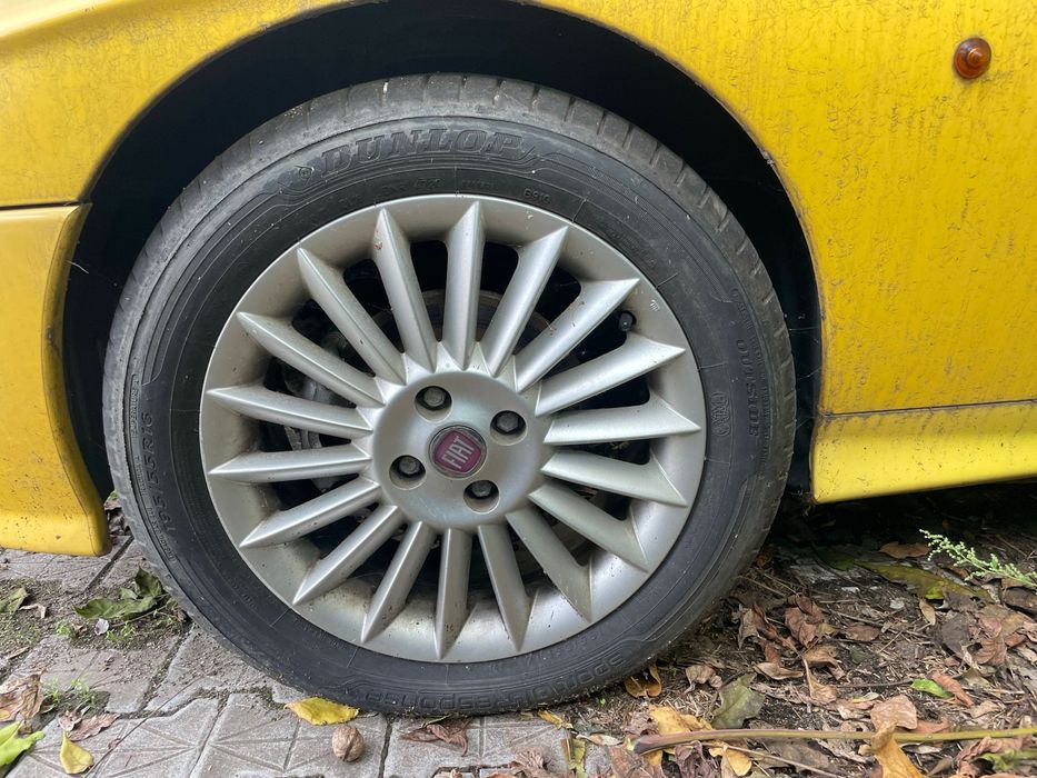 Jante originale Fiat 16 cu cauciucuri 195 55 16