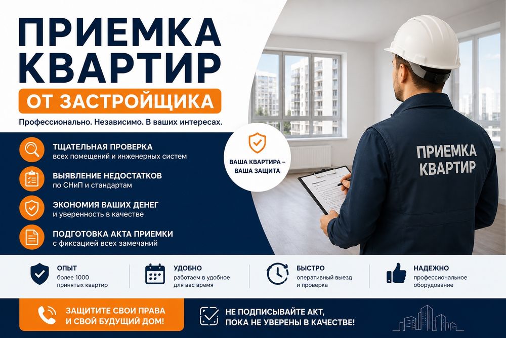 Техническая Приемка квартир