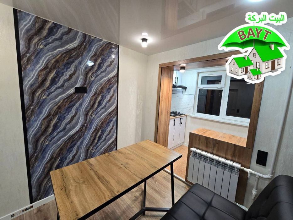 ~Chilonzor 7kv, 1v2 комнатная, Актепа круг, Меб+Тех продаётся квартира