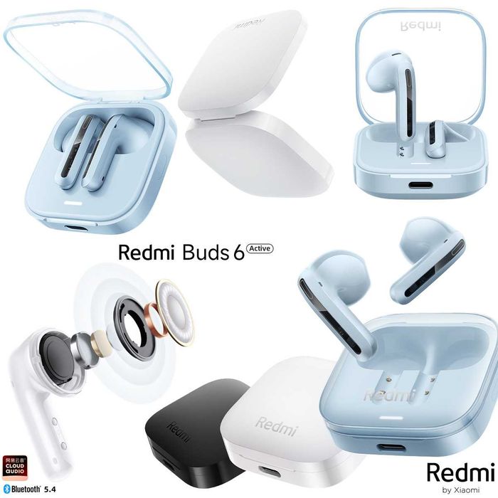 Новый Redmi Buds 6 Active