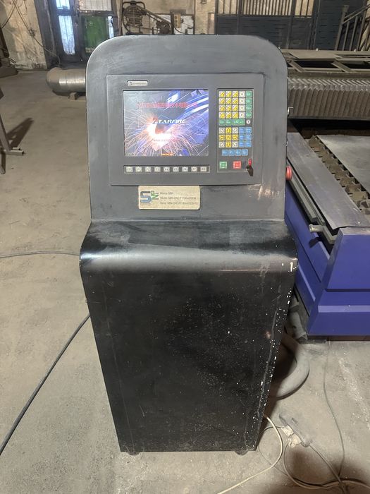 Masă CNC plasmă SBN 2000×4200 mm cu sursă Huayuan LGK‑63 IGBT