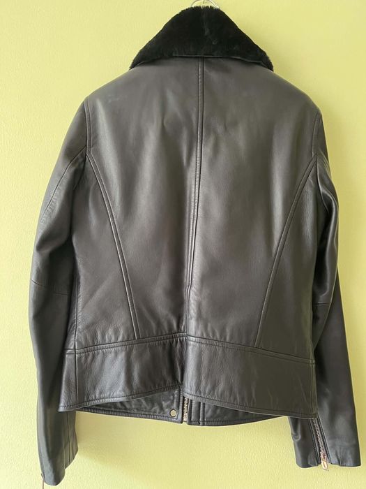 Кожено яке Massimo Dutti