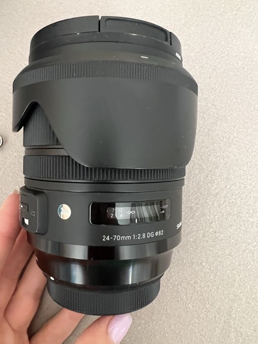 Объектив Sigma 24–70mm f/2.8 DG OS HSM Art для Canon EF
