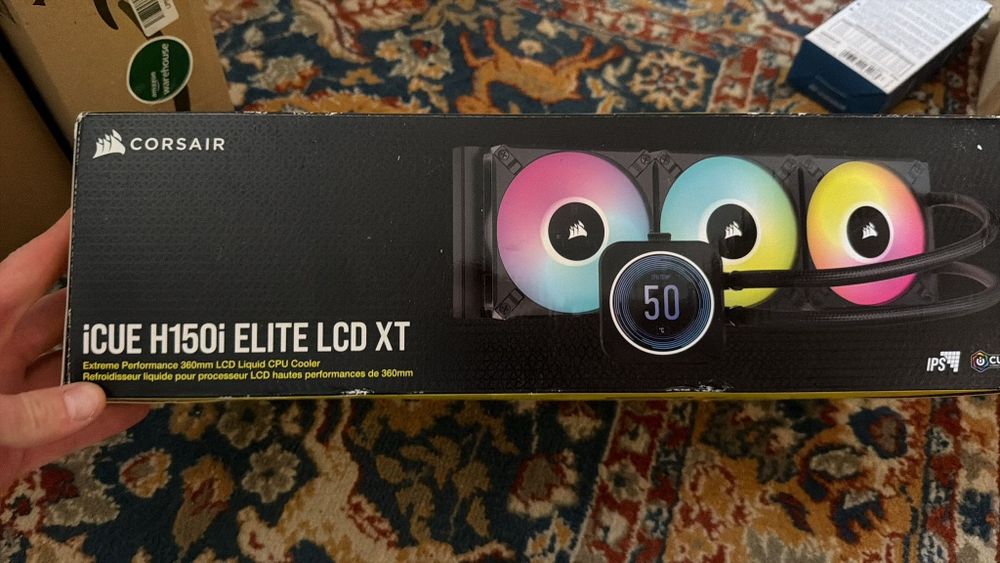 Okazie ‼️ Cooler AiO Corsair H150i de 360mm - resigilat!