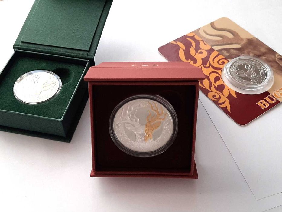 BUGY олень серебро