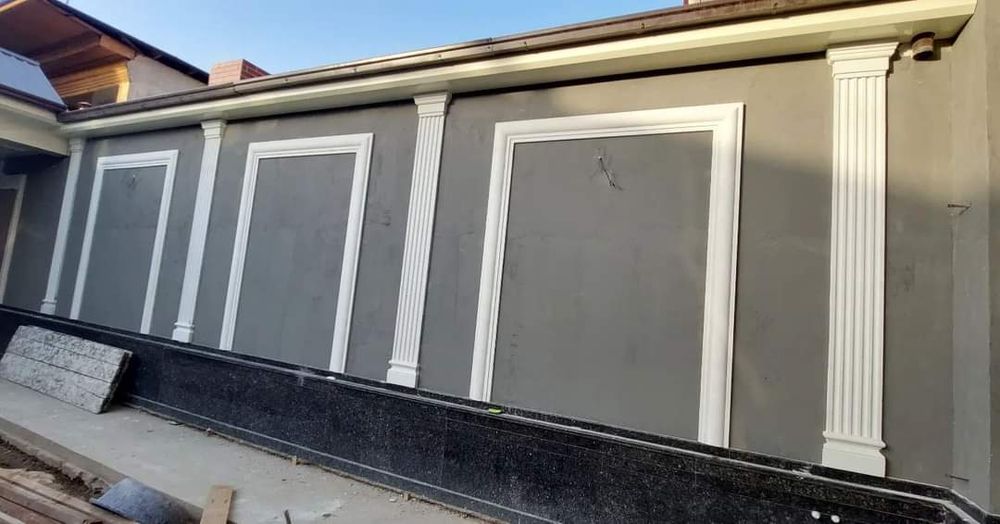 Гипсовая лепнина фасадная Декор Любой сложно работа выполняемся