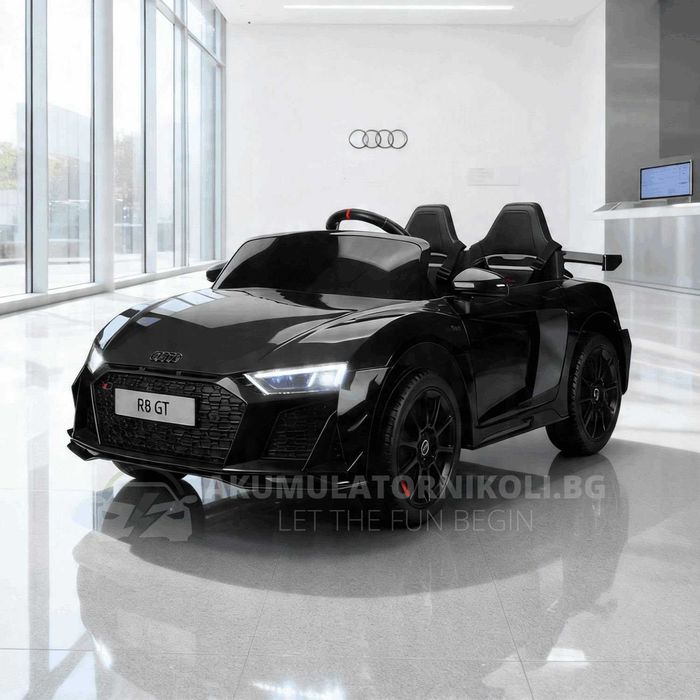 Лицензиран Акумулаторна Кола Audi R8 GT 2026, 12V/7Ah, 250W