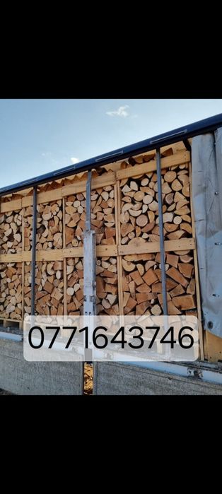 Lemne de foc fag si stejar la palet