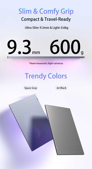 Arzopa A1S Space Gray 14.0 Inch 1080P портативный монитор