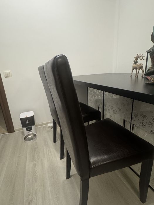 Masa Dining/Living moderna cu spatiu depozitare + set 6 scaune