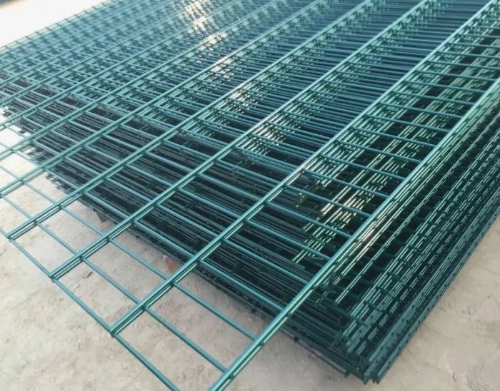 Plasa de gard dublu fir 2d - Gri Antracit / Verde - 5/4/5mm ; 6/5/6/ ; 8/6/8