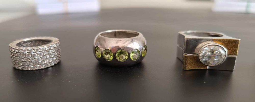 Сребърна бижутерия, пръстени, авторски, уникати