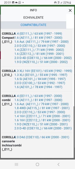 Etrier frana fata toyota corolla 1992 2002 nou 200lei