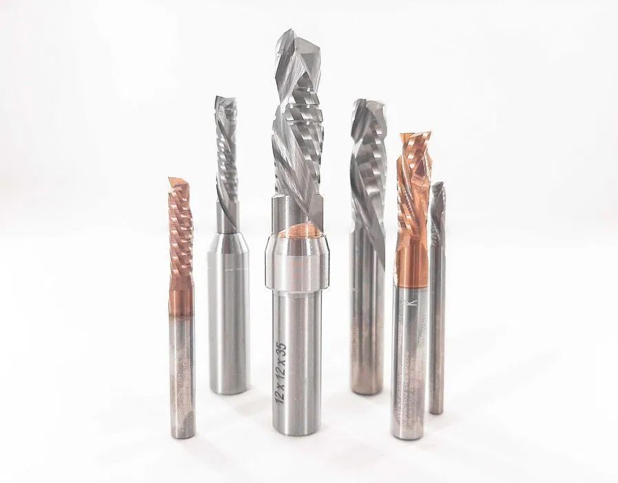 Фрезы ЧПУ компрессионные